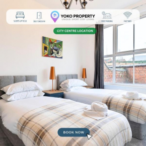 Spacious House - Sleeps 10 - Central Location - Free Parking, Fast WiFi and Smart TV with Netflix by Yoko Property